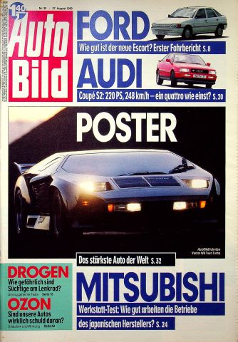 Deckblatt Auto Bild (35/1990)